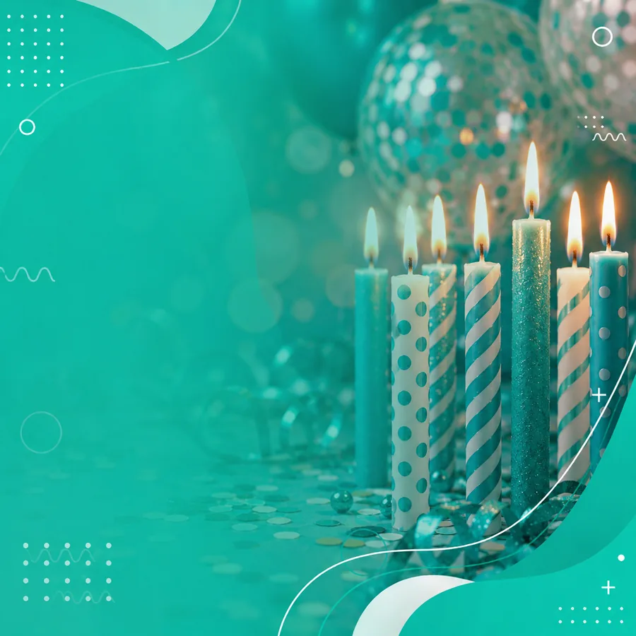 Velas e Acessórios - Velas de aniversário, decorativas, chuvinha, sparklers e acessórios para o momento parabéns.